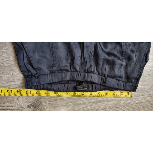 BCBGMAXAZRIA Cargo Jogger Pants Size XS Pull On Zip Accent - Picture 9 of 9